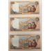CYPRUS 2004 . ONE 1 POUND BANKNOTES . CONSECUTIVE SIX 6 . GEM UNCIRCULATED